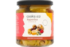 COOKS &CO Cooks&Co Grilled Saporiso - Mixed Vegetables in Oil 280g
