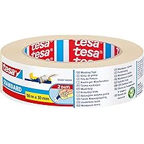 Nastro Mascheratura Tesa Excellent - 50m X 30mm, Per Verniciatura Professionale, Bordi Puliti E Senza Residui - Foto 6