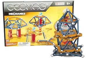 Geomag Mechanics 723- Mechanics construction Set, 222 Pieces