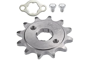 X AUTOHAUX 1 Set 520 Style 12 Teeth 20mm ID Motorcycle Front Engine Sprocket Motorcycle Dirt Pit Bike Mini Bike ATV