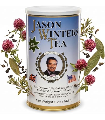 Jason Winters Winters, Pre-Brewed Maximum Strength Herbal Tea