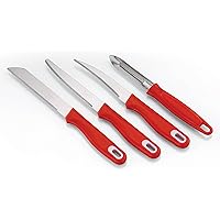 Pigeon - Ultra Stainless Steel Knife Set, Set of 4, Multicolour