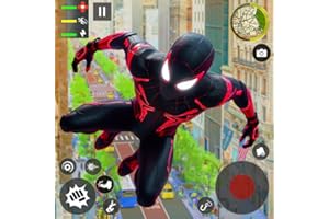 Spider Flying Fighter Open World Hero: Miami Rope Fighter Gangster Hero Games