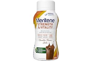 Meritene Strength and Vitality 12318184 - Confezione da 24 bottiglie da 200 ml, 12318184