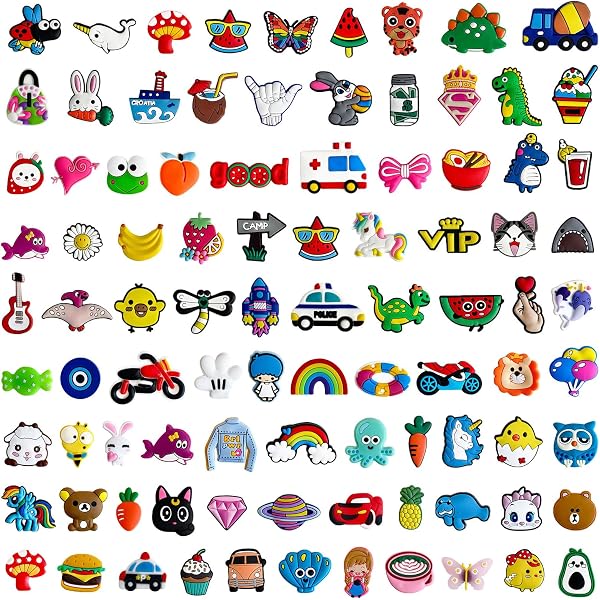 20 Charmes Chaussures Stitch PVC - Déco DIY Pour Baskets, Sacs - Cadeau Enfants Ados