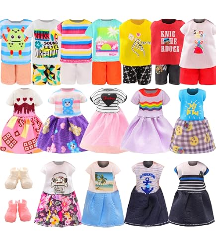 Barbie Chelsea Accessoire-Set - ärmelloses Kleid, Schuhe & Tee-Zubehör Für 6-Zoll Puppen