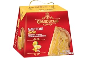PVL TRADE Gran Ducale Panettone Doppia Delizia Gran Limone (Lemon cream filled Panettone) 750g