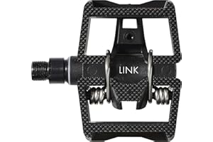 Time Link Hybrid Pédale Mixte, Noir, Taille Unique
