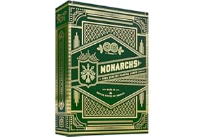 SOLOMAGIA Monarchs (zielony) by Theory11 - Gry karciane - magiczne sztuczki i magia