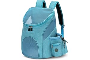 ALLSOPETS nosidełko dla kota plecak dla psa przenośny oddychający plecak z otwieranym od góry widocznym podróżowaniem doskonały do przenoszenia szczeniaczków dla zwierząt domowych małych kotów