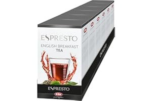 ‎ESPRESTO ESPRESTO English Breakfast I Black Tea I Tea Capsules I Compatible with K-fee - your system I RFA Certified I 96 Capsules