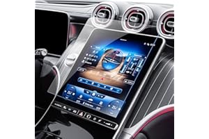 WEIPIN Protector de Pantalla de Navegación de 11,9 Pulgadas para Mer cedes Ben z Clase C W206 GLC X254 2021 2022 2023 2024, Protector de Pantalla de Vidrio Templado para Accesorios Mer-cedes