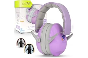 Schallwerk® Kiddies – Cuffie Antirumore Bambini – Protezione dell’Udito con Isolamento Acustico – Cuffie Rumore, Ideali per Scuola, Viaggi e Feste, Aero, Antirumore, Neonato, concerto, neonati