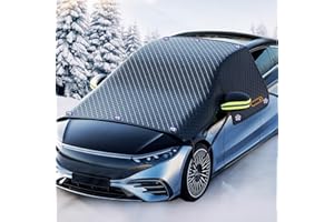 ‎MAXEE Maxee Frontscheibenabdeckung Winter, Windschutzscheibenabdeckung Auto 10 Magnet, Türgriffe abdecken, Scheibenabdeckung Abdeckung Auto Frontscheibe Für Die Gegen, Schnee - Neu
