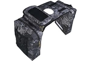 Vanlison ATV Tanktasche Satteltasche Wasserdicht Motorradtasche Kompatibel mit Schneemobil Sportsman Scrambler FourTrax Grizzly UTV Hängende Aufbewahrungstasche Phython