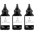 proffisy 3 Pack TN 2365 Toner Powder Refill for Brother TN 2365 Toner Cartridge - 100g Per Bottle