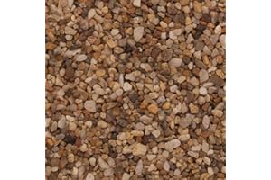Dihl 20KG Nordic Aquatic Aquarium Gravel, 2-4mm Decorative Pea Gravel, Non-Toxic Natural Substrate. For Fish, Aquatic Reptiles, Arthropods, Crustacean and Amphibians, 20 KG