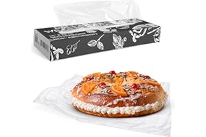 APQ SUPPLY APQ Clear Deli and Bakery Wrap Plastic Sheets, 15 x 10.75 Inches. 1000 Pack Pop-Up Deli Plastic Sheets. Pre-Cut Plastic Wrap Sheets. Leakproof Plastic Deli Sheets for Food Service, Baked Gifts