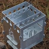 Kamp Ayısı&reg; PyroEco&trade; Ateş Kutusu: Pratik ve Katlanabilir &Ccedil;antalı Metal Kamp Ocağı