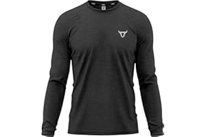 TORO ACTIVA Mens T Shirt Quick Dry Light Weight Soft Moisture Wicking Active Plain Full Sleeve Athletic Shirts Workout Top S/2XL