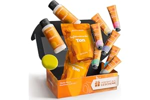 KreaBella Töpferset - DIY töpfern für Zuhause, Lufttrocknender Ton zum basteln, selbsttrocknender Ton, Trockenton-Set zum kreativ Töpfern, Keramik Kreativset, Tonset ohne Brennen, Geschenke Bastelset