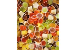 ONLINE REPTILE SHOP 50 Reptile Jelly Pots Reptile Food, Fruit Jelly Cups for Lizards, Geckos, Ants, Birds, Parrots & Feeder Insects (Mixed)