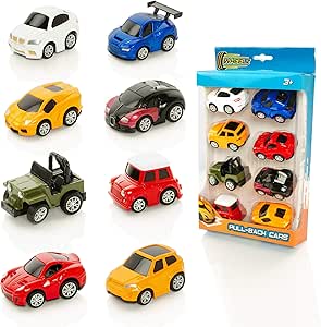 cars that you pull back and they go