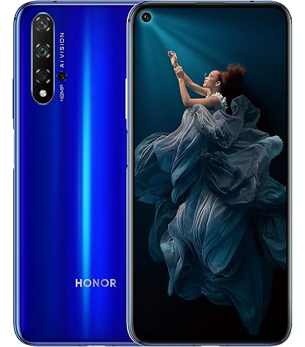 未開封　Honor 20 Pro 8G/256GBブルー HONOR 20 Pro Smartphone Dual-SIM, 8GB + 256GB 3D Curved Glass