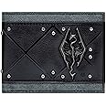Bethesda Elder Scrolls 3D Skyrim Logo Black ID & Card Bi-Fold Wallet