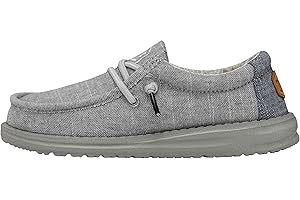 HEY DUDE HEYDUDE Wally Youth, Moc Toe Shoes Niños