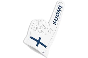 ‎HIGH FIVE FINGERS HIGH FIVE FINGERS Weltmeisterschaft Europameisterschaft Flagge Fanartikel | Schaumstoff Hand für Spiele, Stadion, Events | One Size | 44 x 22 x 2,5 cm