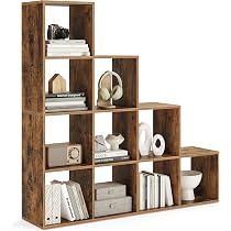Bibliothèque En Forme D'Arbre 10 Niveaux Avec Tiroir - Rangement Moderne Pour Salon Ou Bureau