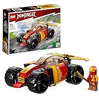 LEGO NINJAGO Auto da Corsa Ninja di Kai - EVOLUTION, Set 2in1 con Macchina Giocattolo e Fuoristrada, Giochi per Bambini e Bam