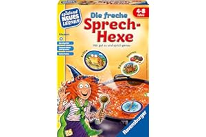 Ravensburger 24944 - Die freche Sprech-Hexe - Spielen und Lernen für Kinder, Lernspiel für Kinder ab 4 Jahren, Spielend Neues Lernen für 2-4 Spieler - Geburtstagsgeschenke