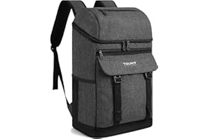 TOURIT Borsa Termica 28 lattine Zaino Termico frigo Grande capacità Borsa Termica per Picnic, Parchi Gite, Viaggi di Famiglia per Uomo e Donna