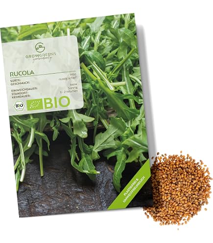 Germisem Rucola Selvatica – Wilde Rucola Zaden 2 Gram, Lekker Pittig Voor Salades En Bakken Op Het Balkon