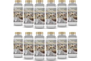 GiDeli Bioetanol 12 x 1 l de aroma de vainilla 96,6% etanol para chimeneas interiores y exteriores, sin humo ni hollín, de maíz y remolacha azucarera