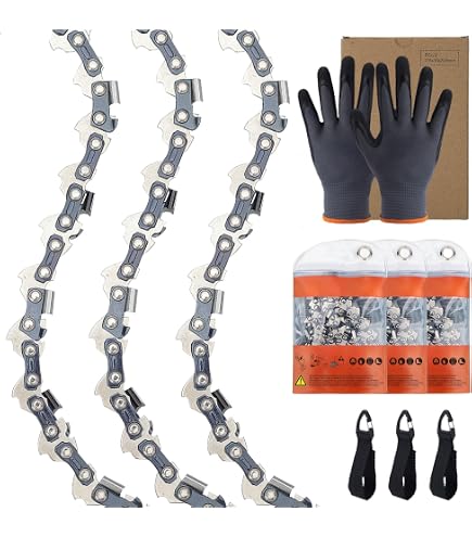 Sägekette 3/8 1,3 Mm Halbmeisel – 44 Treibglieder, Kompatibel Mit STIHL & Anderen Motorsägen