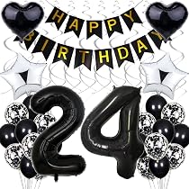 URAQT Metallico Candeline, 24 Pz Torta Compleanno ondulate Sottile Candele con Supporti, Candele Compleanno Candeline Torta Decorazioni per Feste, Accessori per Feste(Oro Rosa