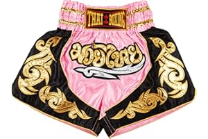 MUAY NATION Muay Thai Shorts for Men Women Slim Cut MMA Boxing Shorts Training Kickboxing Clothing Martial Arts Trunks