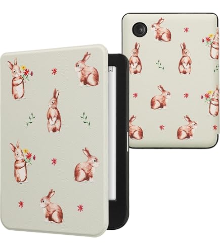 Kwmobile Étui Compatible Avec Kobo Clara 2E - Coque à Rabat Magnétique En Similicuir Lavande