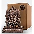 Rachana creation Chhatrapati Shivaji Maharaj Statue_5 inch for Home Decor and desktop,Polyurethane (PU),metallic copper