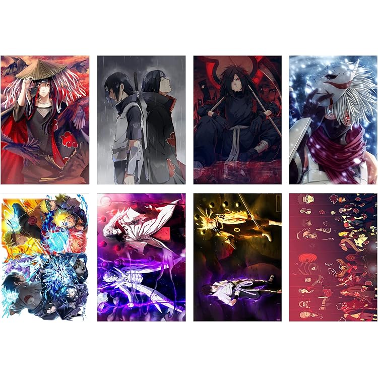 Collier Naruto Akatsuki - Pendentif Nuage Rouge - Cosplay Et Fan De Manga Japonais