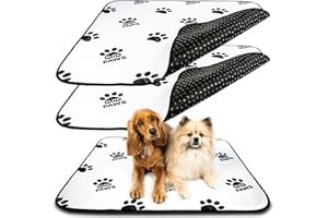 Elite Paws® UK: (XL) Heavy-Duty Washable Pee Pads (2-Pack) - Extra-Thick & Heavier Than Most Other Reusable Puppy Training Mats, Ultra-Absorbent 90×80cm, Urine-Revealing White - Puppies To Senior Dogs