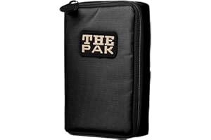 ‎KARELLA Karella Darttasche The PAK, 13 Modelle, handlich und perfekt für 1 Set Darts und viele Zubehör, Dartcase, Tasche für Darts Das Original PAK – der legendäre seit 1988