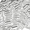 Hicarer Word Charms Pendants Engraved Motivational Charms Pendants for DIY Necklaces, Jewelry Making, Fashion Accessories, Bracelets, Bangles, Silver -Word Charms Pendants-01