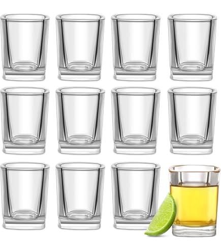 Borrelglazen Shotjes Glas Doos 24 Stuks 6cl Gilde Cordial met voetje