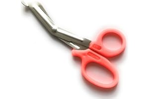 INSTRUMENTS GB INSGB Tuff Cut Scissors Tough Shears First Aid Nurse Paramedic Emergency EMT (small, Orange)