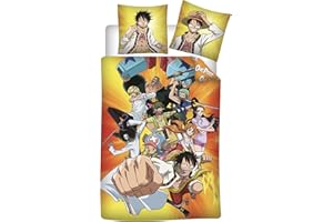 Aymax Set di biancheria da letto One Piece 80 x 80 e 135 x 200 cm