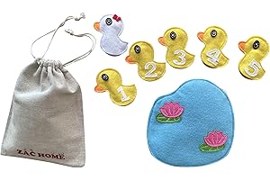 ZAC HOME 5 Little Ducks Nursery Rhyme Finger Puppet